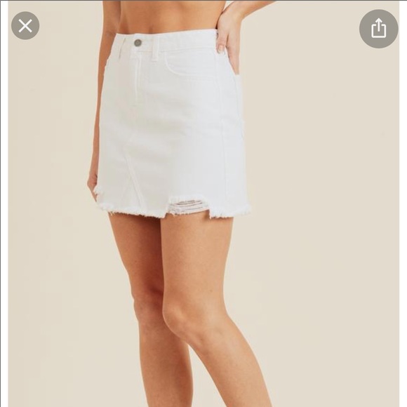 JEAN SKIRT - Picture 1 of 4